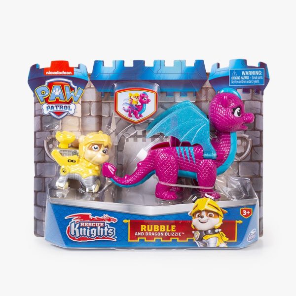 PAW PATROL RESCUE KNIGHTS DRAGON CACHORROS CABALLEROS - Image 5
