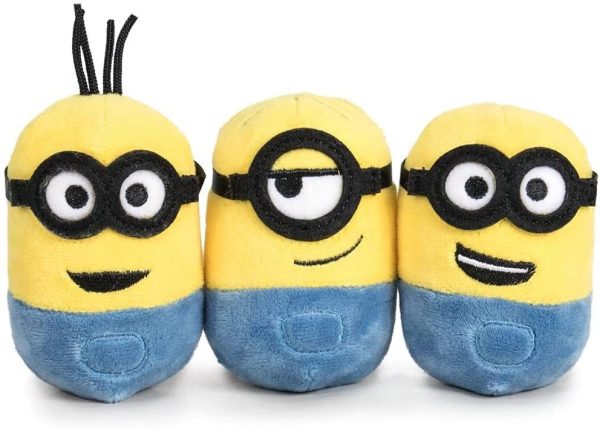 PELUCHE MINIONS SQUEESHY 5 CM