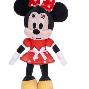PELUCHE MINNIE VESTIDO ROJO 30 CM