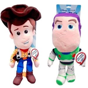 PELUCHE TOY STORY SURTIDO CON SONIDO T4 40CM (BUZZ Y WOODY)