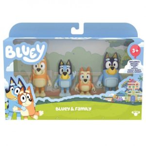 BLUEY PACK 4 FIGURAS (2 MODELOS SURTIDOS)