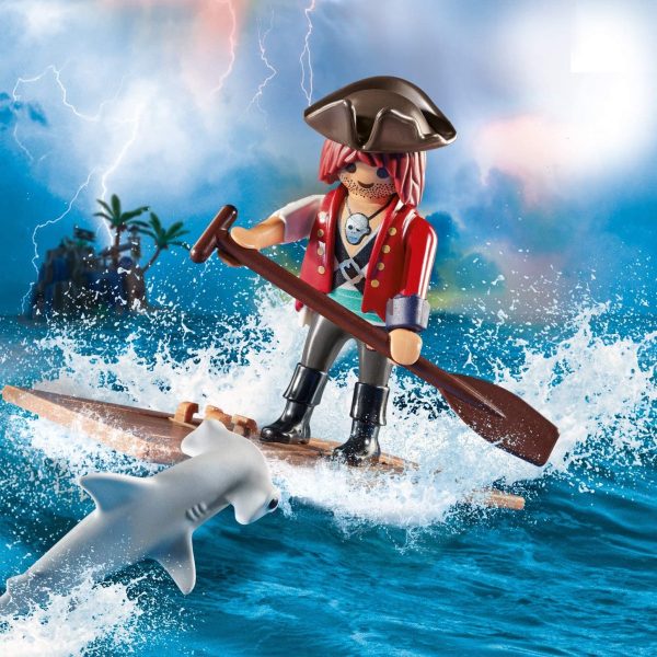 PIRATA CON BALSA Y TIBURON MARTILLO - Image 2