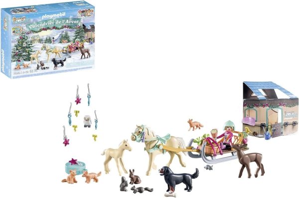 PLAYMOBIL CALENDARIO DE ADVIENTO - PASEO EN TRINEO - Image 2