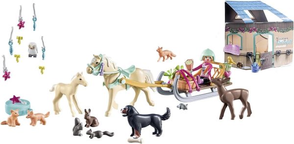 PLAYMOBIL CALENDARIO DE ADVIENTO - PASEO EN TRINEO - Image 3