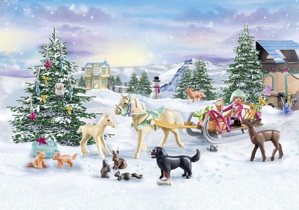 PLAYMOBIL CALENDARIO DE ADVIENTO - PASEO EN TRINEO - Image 5