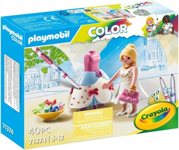 PLAYMOBIL COLOR: DISEÑADORA DE MODA