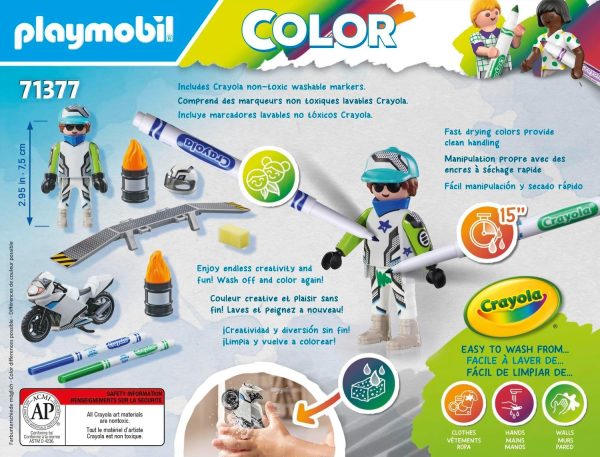 PLAYMOBIL COLOR: MOTO - Image 4