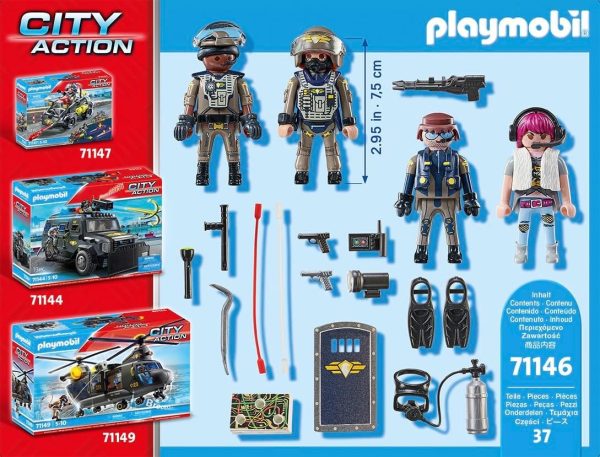 PLAYMOBIL FUERZAS ESPECIALES SET FIGURAS - Image 5