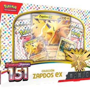 CAJA COLECCION POKEMON SV3.5 ZAPDOS EX BOX OVERSIZE 151 (CASTELLANO)