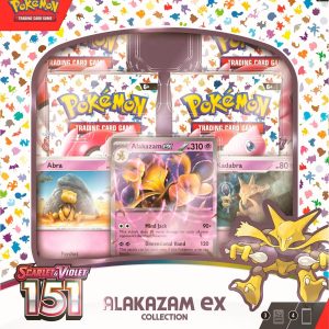 POKEMON CAJA ESPECIAL OCTOBER ALAKAZAM EX 151 CASTELLANO