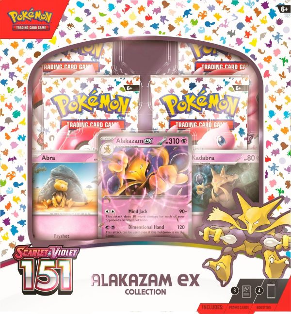 POKEMON CAJA ESPECIAL OCTOBER ALAKAZAM EX 151 CASTELLANO