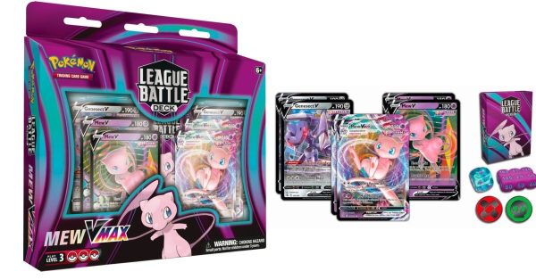 POKEMON BARAJA COMBATE DE LIGA MEW VMAX - Image 2