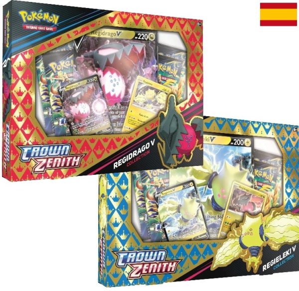 V BOX POKEMON ESPADA Y ESCUDO 12.5 CENIT SUPREMO