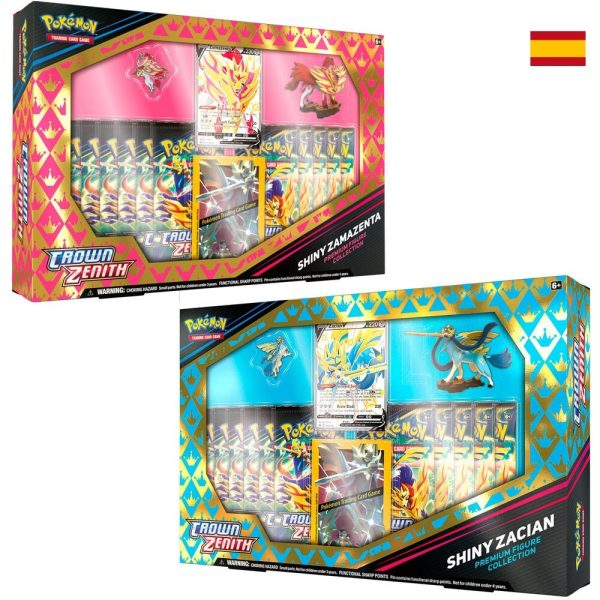 POKEMON 12.5 SHINY ZACIAN/ZAMAZENTA BOX CENIT SUPREMO CASTELLANO - Image 2
