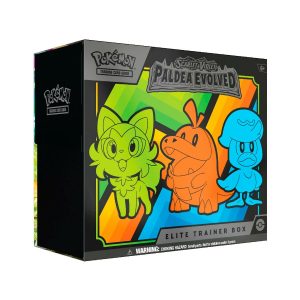 POKÉMON CAJA DE ENTRENADOR ELITE EVOLUCIONES EN PALDEA CASTELLANO