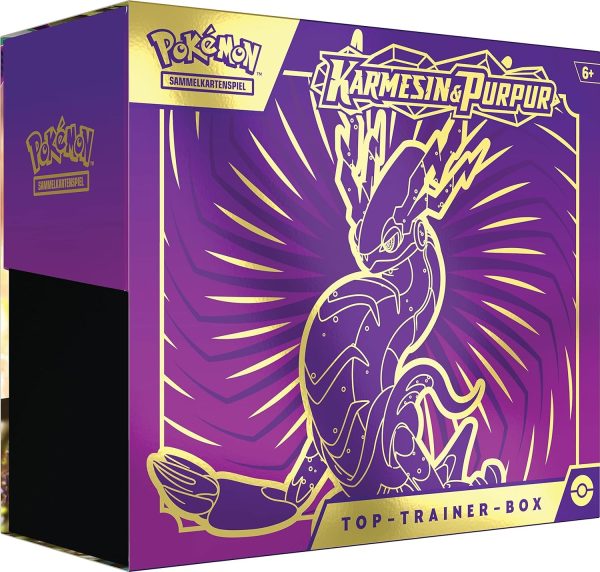 CAJA ELITE POKEMON ESCARLATA Y PURPURA CASTELLANO