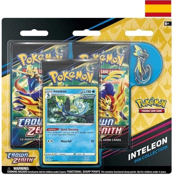 POKEMON 12.5 SHINY ZACIAN/ZAMAZENTA BOX CENIT SUPREMO CASTELLANO