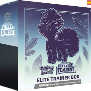 POKEMON CAJA ENTRENADOR ELITE TEMPESTAD PLATEADA 12 CASTELLANO