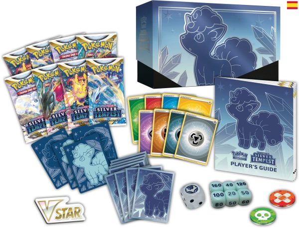 POKEMON CAJA ENTRENADOR ELITE TEMPESTAD PLATEADA 12 CASTELLANO - Image 3