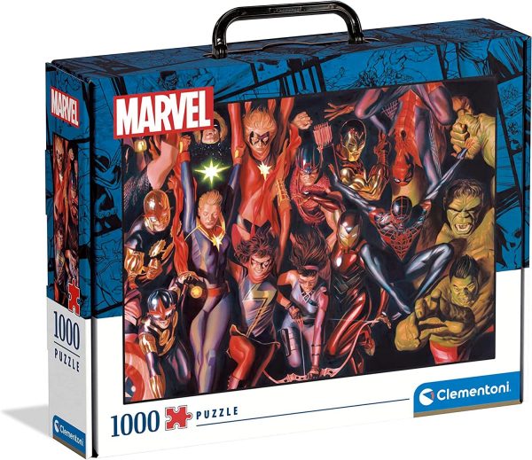 PUZZLE 1000 PZAS MALETIN VENGADORES