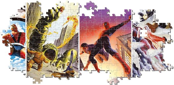 PUZZLE 1000 PZAS PANORAMICO MARVEL 80 - Image 3