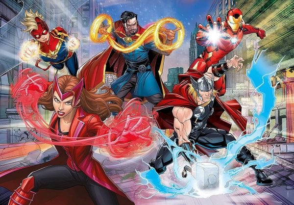 PUZZLE 104 PZAS MARVEL VENGADORES GLITTER - Image 2