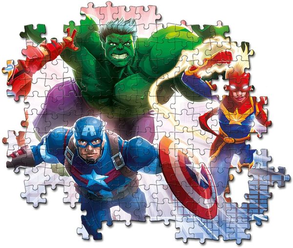 PUZZLE 104 PZAS MARVEL VENGADORES GLOWING LIGHTS - Image 3
