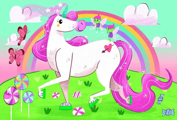 PUZZLE 104 PZAS UNICORNIO BRILLANTE - Image 2