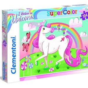 PUZZLE 104 PZAS UNICORNIO BRILLANTE