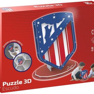 PUZZLE 3D ESCUDO ATLETICO DE MADRID
