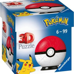 PUZZLE 3D POKEMON POKEBALL CLASSIC 55 PIEZAS