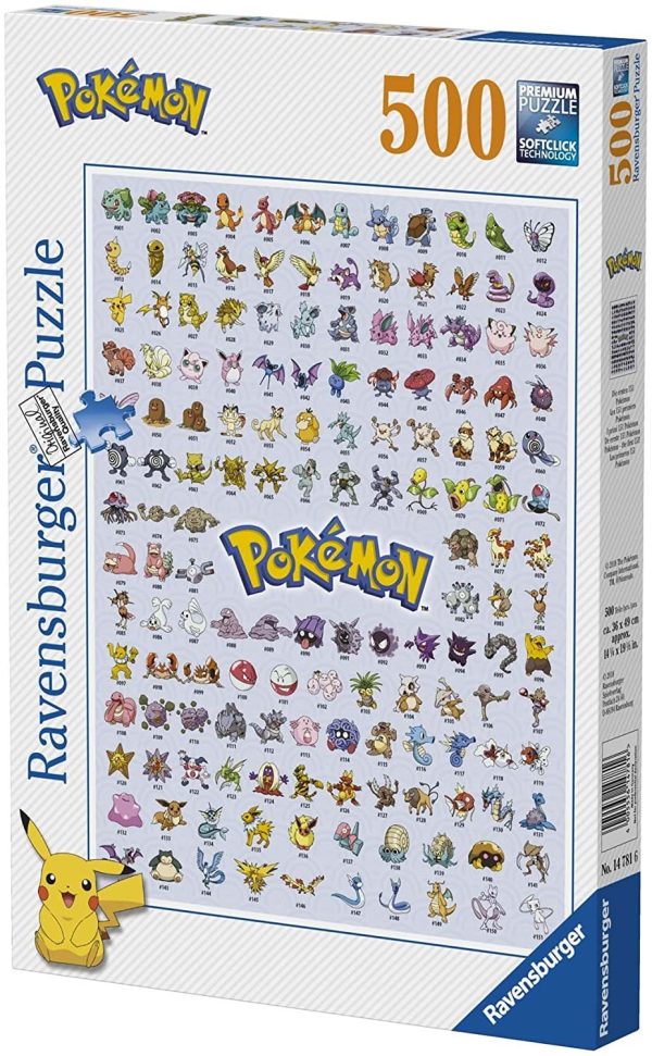 PUZLE POKEMON 500 PIEZAS