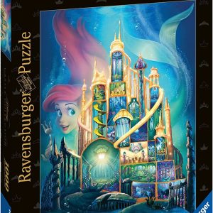 PUZZLE DISNEY CASTLES ARIEL 1000 PIEZAS
