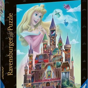 PUZZLE DISNEY CASTLES AURORA 1000 PIEZAS