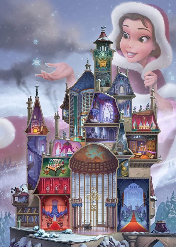 PUZZLE DISNEY CASTLES BELLA 1000 PIEZAS - Image 3