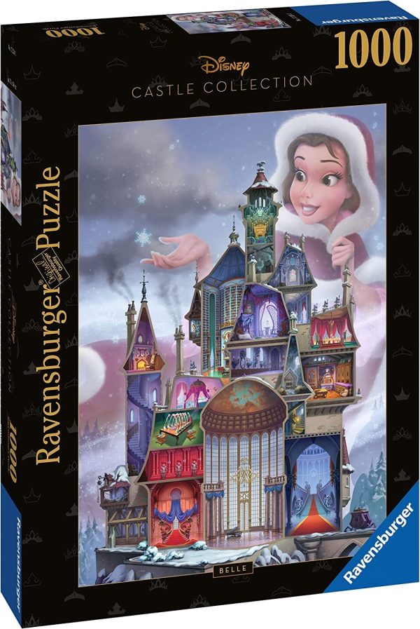 PUZZLE DISNEY CASTLES BELLA 1000 PIEZAS