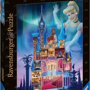 PUZZLE DISNEY CASTLES CENICIENTA 1000 PIEZAS