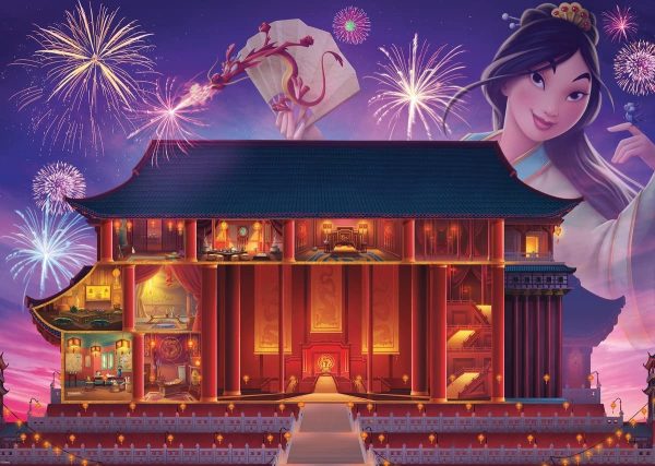 PUZZLE DISNEY CASTLES MULAN 1000 PIEZAS - Image 3