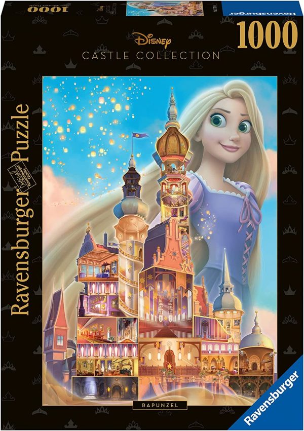 PUZZLE DISNEY CASTLES RAPUNZEL 1000 PIEZAS - Image 2