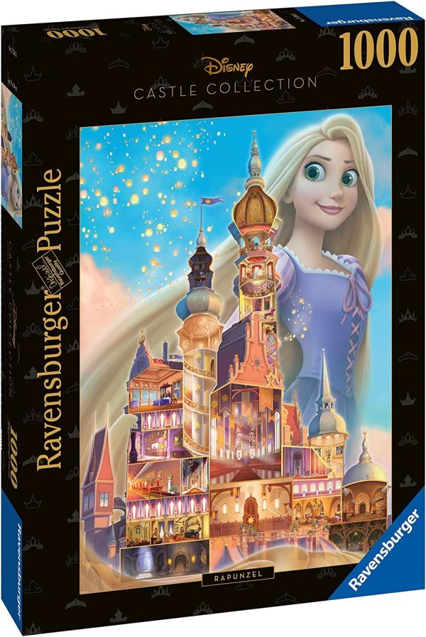 PUZZLE DISNEY CASTLES RAPUNZEL 1000 PIEZAS