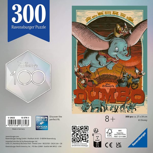 PUZZLE DISNEY DUMBO 300 PIEZAS - Image 3