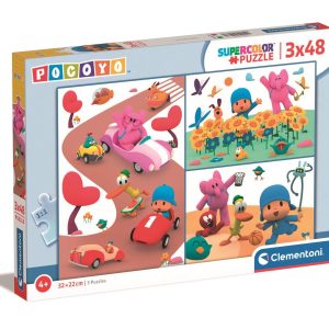 PUZZLE POCOYO 3X48 PZAS