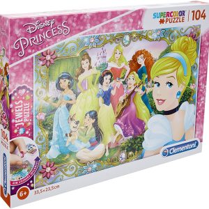 PUZZLE PRINCESAS 104 PZAS JOYAS