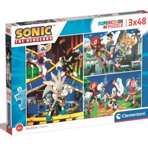 PUZZLE SONIC 3X48 PZAS