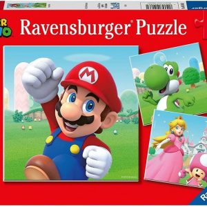 PUZZLE SUPER MARIO 3 X 49 PIEZAS