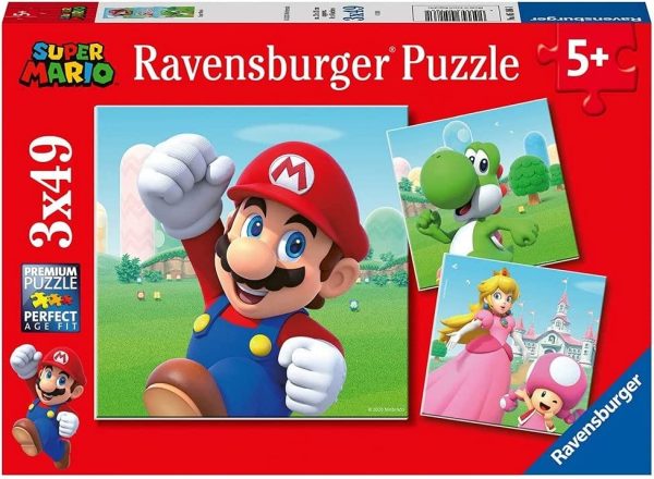 PUZZLE SUPER MARIO 3 X 49 PIEZAS