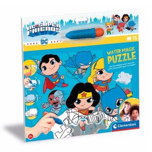 PUZZLE WATER MAGIC DC COMICS SUPER FRIENDS 15 PZAS