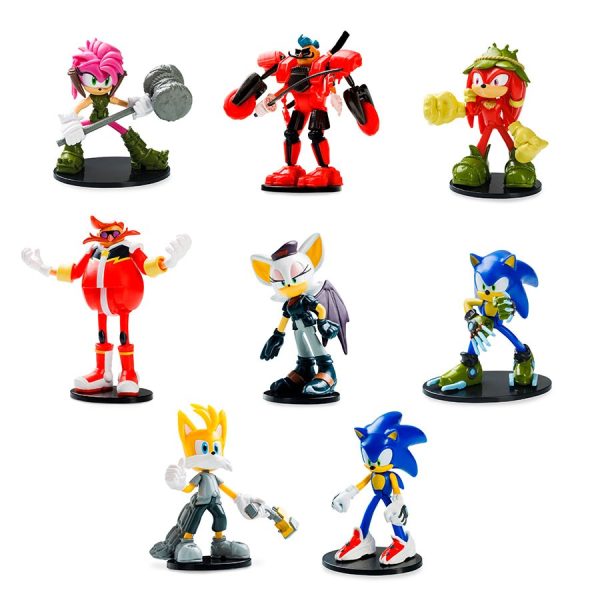 DISPLAY 24 SONIC FIG. ARTICULADA SORPRESA 7'5CM (1 MUESTRA DE REGALO) - Image 10