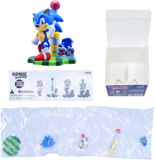 DISPLAY 12 CAJAS SORPRESA SONIC THE HEDGEHOG 8CM DIORAMASONIC - Image 6