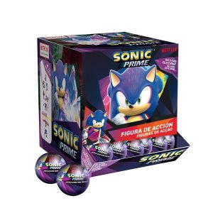 DISPLAY 24 SONIC FIG. ARTICULADA SORPRESA 7'5CM (1 MUESTRA DE REGALO)